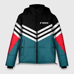 Куртка зимняя мужская Firm 90s: Arrows Style, цвет: 3D-черный