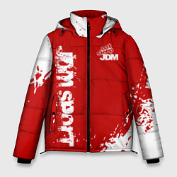 Куртка зимняя мужская Eat Sleep JDM: Red Style, цвет: 3D-черный
