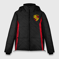 Куртка зимняя мужская Porsche: Sport Edition, цвет: 3D-красный