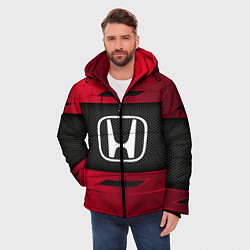 Куртка зимняя мужская Honda Sport, цвет: 3D-черный — фото 2