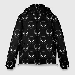 Куртка зимняя мужская Watch Aliens, цвет: 3D-черный