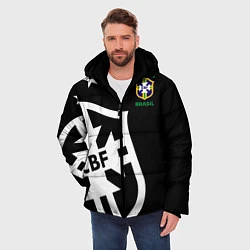 Куртка зимняя мужская Brazil Team: Exclusive, цвет: 3D-красный — фото 2