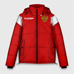 Куртка зимняя мужская Сборная России, цвет: 3D-черный