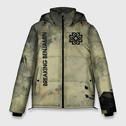 Куртка зимняя мужская Breaking Benjamin, цвет: 3D-красный