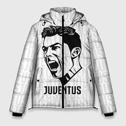 Куртка зимняя мужская Juve Ronaldo, цвет: 3D-черный