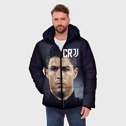 Куртка зимняя мужская RONALDO CR7, цвет: 3D-светло-серый — фото 2