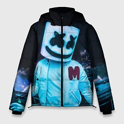Куртка зимняя мужская M - means Marshmello, цвет: 3D-черный