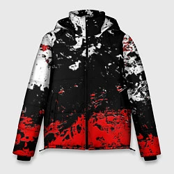 Мужская зимняя куртка Брызги красок