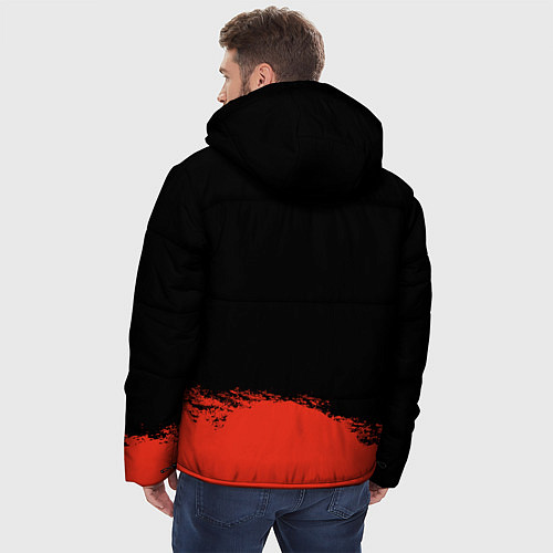 Мужская зимняя куртка 21 Pilots: Red & Black / 3D-Красный – фото 4