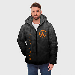Куртка зимняя мужская Half-Life, цвет: 3D-светло-серый — фото 2