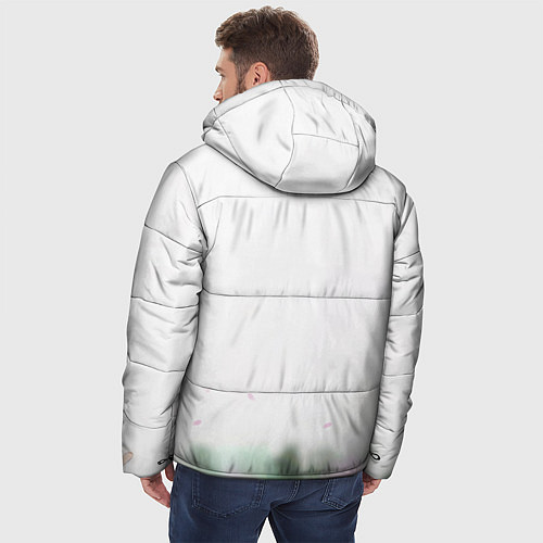 Мужская зимняя куртка Дождь / 3D-Светло-серый – фото 4