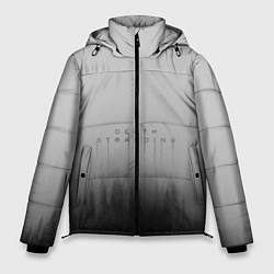 Куртка зимняя мужская Death Stranding Лес, цвет: 3D-светло-серый