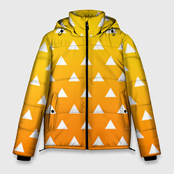 Куртка зимняя мужская ZENITSU ЗЕНИТСУ КИМОНО, цвет: 3D-светло-серый