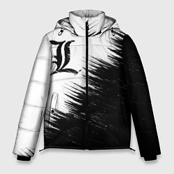 Куртка зимняя мужская Death Note 5, цвет: 3D-черный