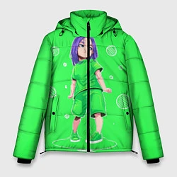 Куртка зимняя мужская Billie Eilish: Acid Girl, цвет: 3D-черный