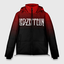 Куртка зимняя мужская Led Zeppelin, цвет: 3D-черный