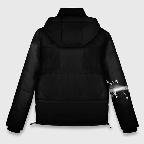 Мужская зимняя куртка PINK FLOYD / 3D-Светло-серый – фото 2