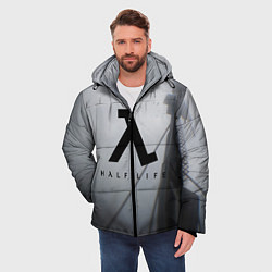 Куртка зимняя мужская Half Life, цвет: 3D-черный — фото 2