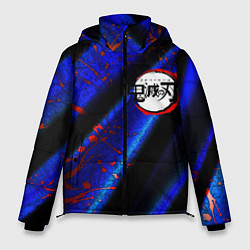 Куртка зимняя мужская Kimetsu no Yaiba, цвет: 3D-черный