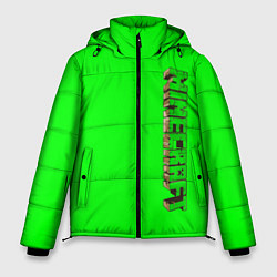 Куртка зимняя мужская Minecraft, цвет: 3D-светло-серый