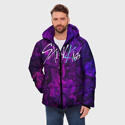 Куртка зимняя мужская Stray Kids, цвет: 3D-черный — фото 2