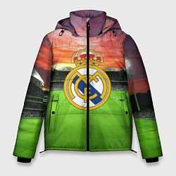 Куртка зимняя мужская FC Real Madrid, цвет: 3D-светло-серый