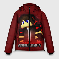 Куртка зимняя мужская MINECRAFT, цвет: 3D-красный