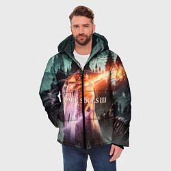 Куртка зимняя мужская Dark Souls 3 Pontiff Sulyvahn, цвет: 3D-светло-серый — фото 2