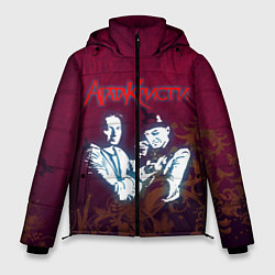 Куртка зимняя мужская Агата Кристи, цвет: 3D-черный
