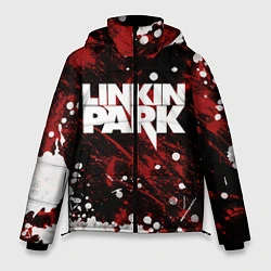 Куртка зимняя мужская Linkin Park, цвет: 3D-черный