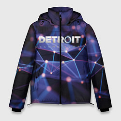Куртка зимняя мужская DETROIT:BECOME HUMAN 2019, цвет: 3D-черный