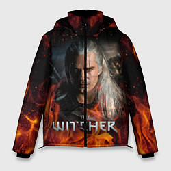 Куртка зимняя мужская THE WITCHER, цвет: 3D-черный