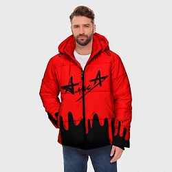Куртка зимняя мужская АлисА, цвет: 3D-красный — фото 2