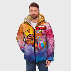Куртка зимняя мужская Brawl stars, цвет: 3D-черный — фото 2