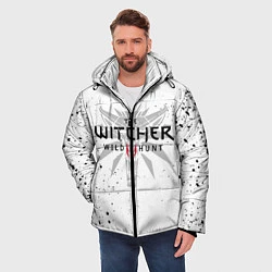 Куртка зимняя мужская ВЕДЬМАК, цвет: 3D-светло-серый — фото 2