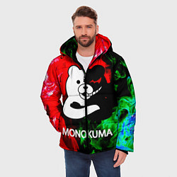 Куртка зимняя мужская MONOKUMA, цвет: 3D-красный — фото 2