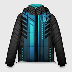 Куртка зимняя мужская Rainbow Six Siege, цвет: 3D-черный
