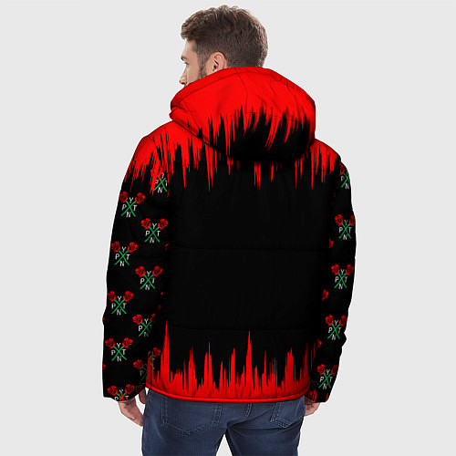 Мужская зимняя куртка ТИКТОКЕР - PAYTON MOORMEIE / 3D-Красный – фото 4