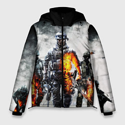 Куртка зимняя мужская Battlefield, цвет: 3D-черный