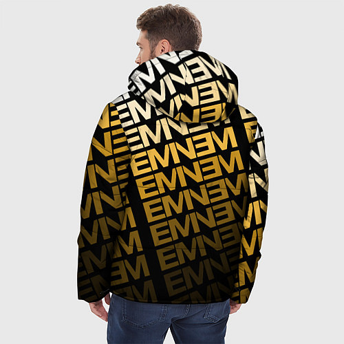 Мужская зимняя куртка Eminem / 3D-Красный – фото 4