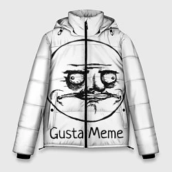 Куртка зимняя мужская Gusta Meme, цвет: 3D-черный