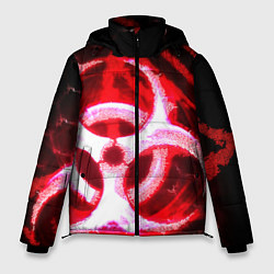 Куртка зимняя мужская Plague Inc ShB Oko, цвет: 3D-красный