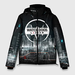 Куртка зимняя мужская WATCH DOGS:LEGION, цвет: 3D-черный