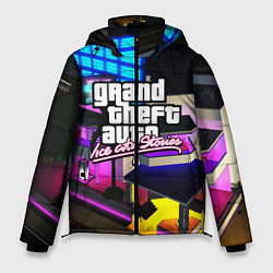 Куртка зимняя мужская GTA:VICE CITY, цвет: 3D-красный