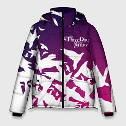 Куртка зимняя мужская Three Days Grace, цвет: 3D-красный