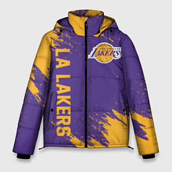 Куртка зимняя мужская LA LAKERS, цвет: 3D-красный