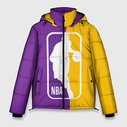 Куртка зимняя мужская NBA Kobe Bryant, цвет: 3D-черный
