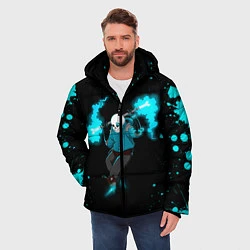 Куртка зимняя мужская Undertale, цвет: 3D-светло-серый — фото 2