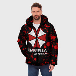 Куртка зимняя мужская UMBRELLA CORP, цвет: 3D-черный — фото 2