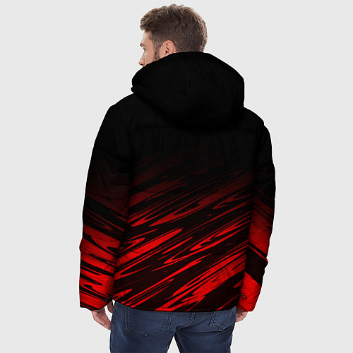 Мужская зимняя куртка UMBRELLA CORPORATION / 3D-Красный – фото 4